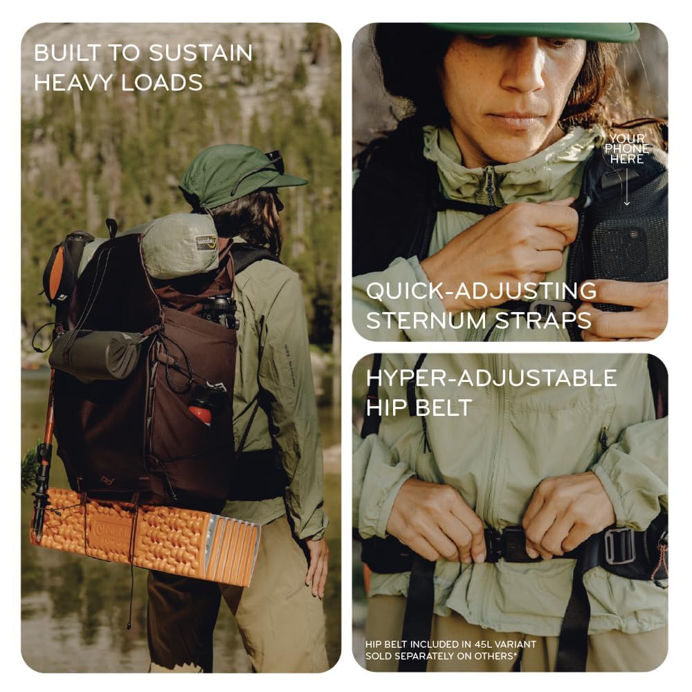 Peak Design Eclipse back panel highlights breathable comfort and airflow