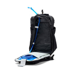 Peak Design 25L Eclipse roll-top open demonstrates fast access and expansion