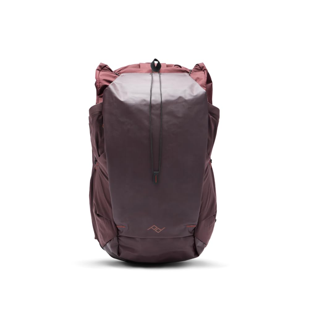 Peak Design Outdoor Backpack 45L Eclipse front view versatile on hikes and city travel.