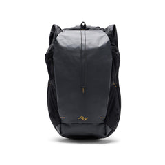 Peak Design Outdoor Backpack 45L roll-top overview shows versatile hiking and travel readiness.