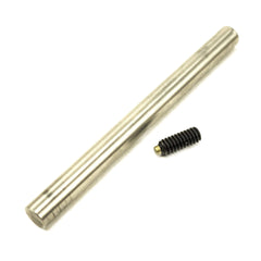 Peak Fishing Accessory Shaft mounted on pedestal for expanded workspace.