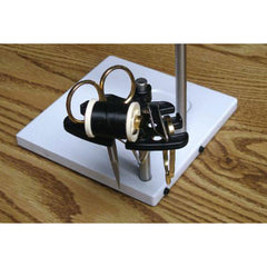 PEAK Fly Tying Tool Post Caddy keeps tools visible and within reach while tying.