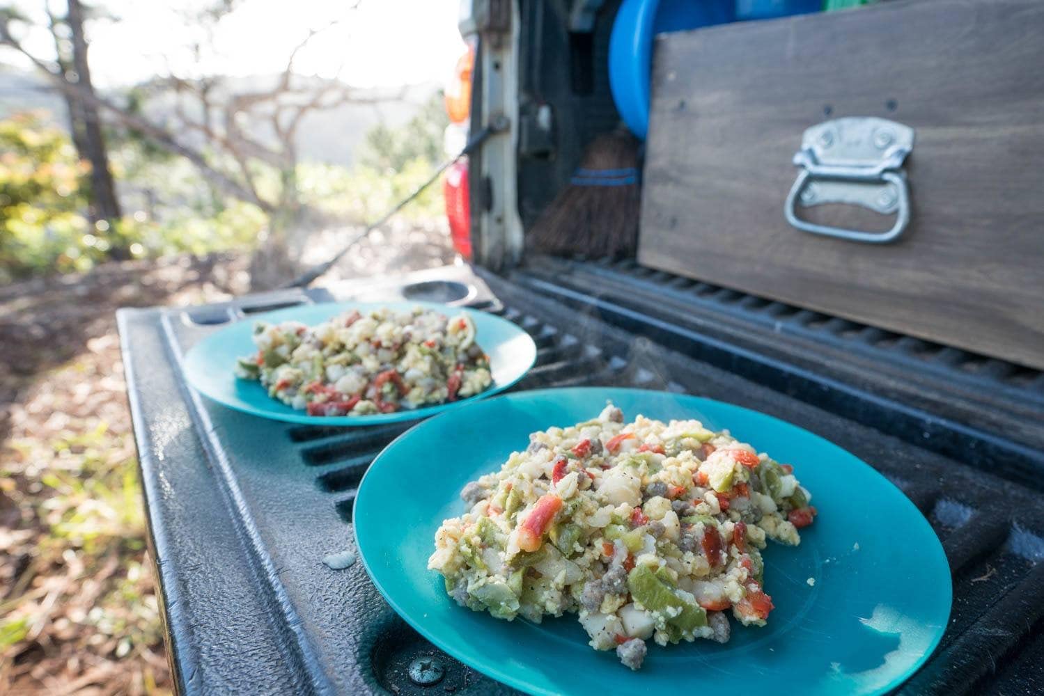 Peak Refuel Breakfast Skillet 540 calories per pouch for a filling start.