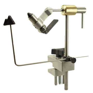 PEAK rotary vise C-clamp jaw detail highlights hardened jaws and parallel alignment.