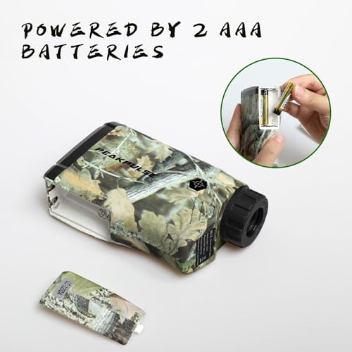 PEAKPULSE rangefinder features 90% transmittance for bright viewing