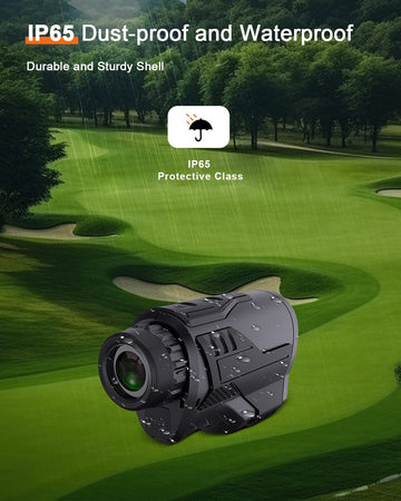 PEAKPULSE rangefinder compact handheld design fits in pockets or packs.