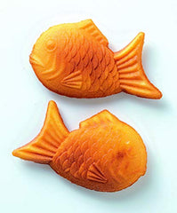 Pearl Metal D-6536 Taiyaki mold interior fluorine coating for easy non-stick release.