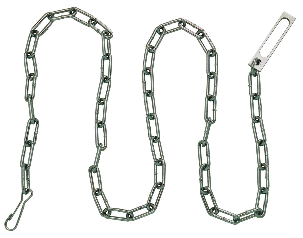 Peerless PSC60 security chain with end link for versatile waist restraint and secure transport.