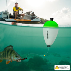 Peg Floats Slotted - Green color