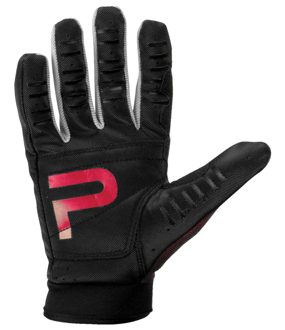Pelagic End Game Gloves with SureGrip technology, red, ideal for wet line handling.