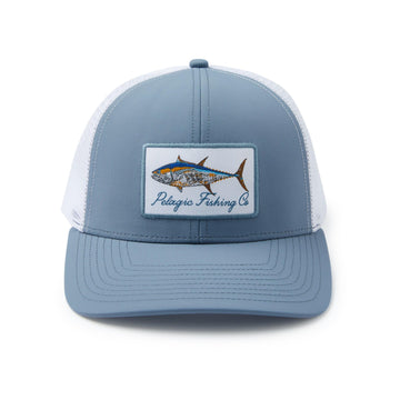 Pelagic Flybridge Goione BFT Trucker hat, mesh back detail, enhanced ventilation