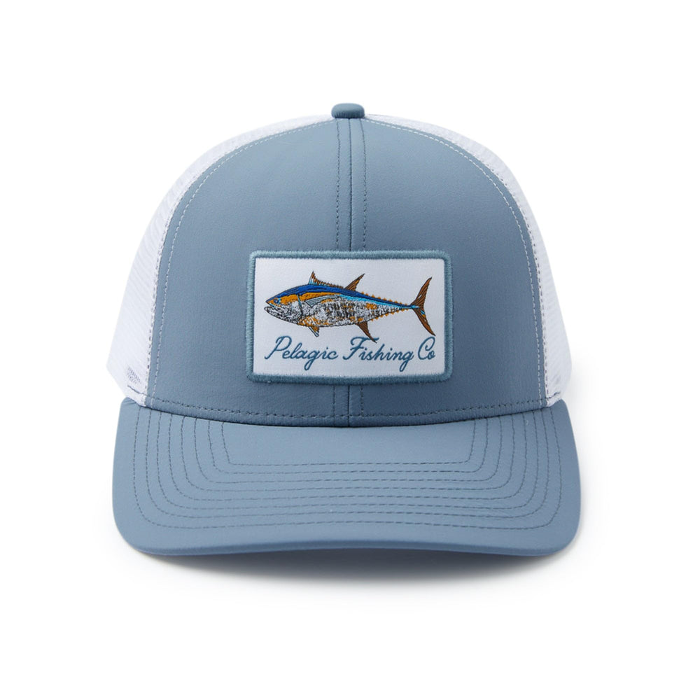 Pelagic Flybridge Goione BFT Trucker hat, mesh back detail, enhanced ventilation