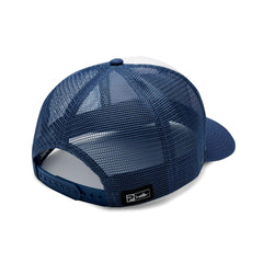 PELAGIC Icon Trucker: side logo embroidery adds subtle brand flair.