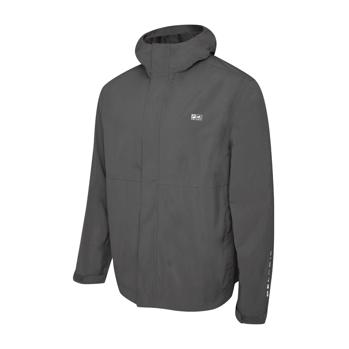 PELAGIC Squall Jacket front view, a lightweight shell ready for light rain adventures