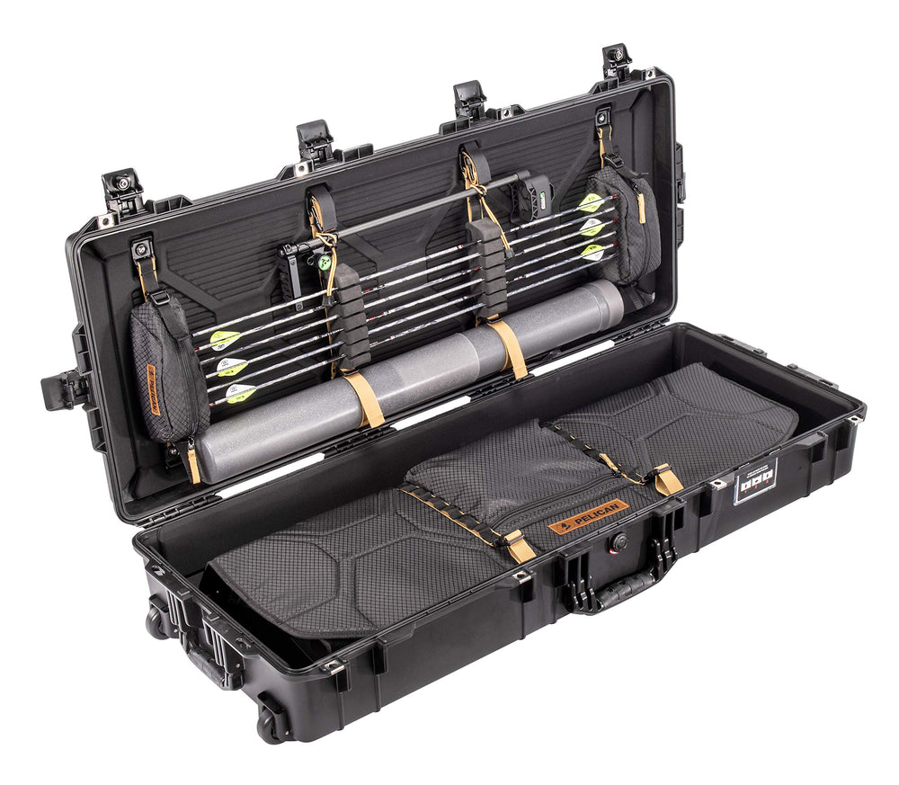 Pelican 1745airbow case dimensions reveal interior space for organized gear.