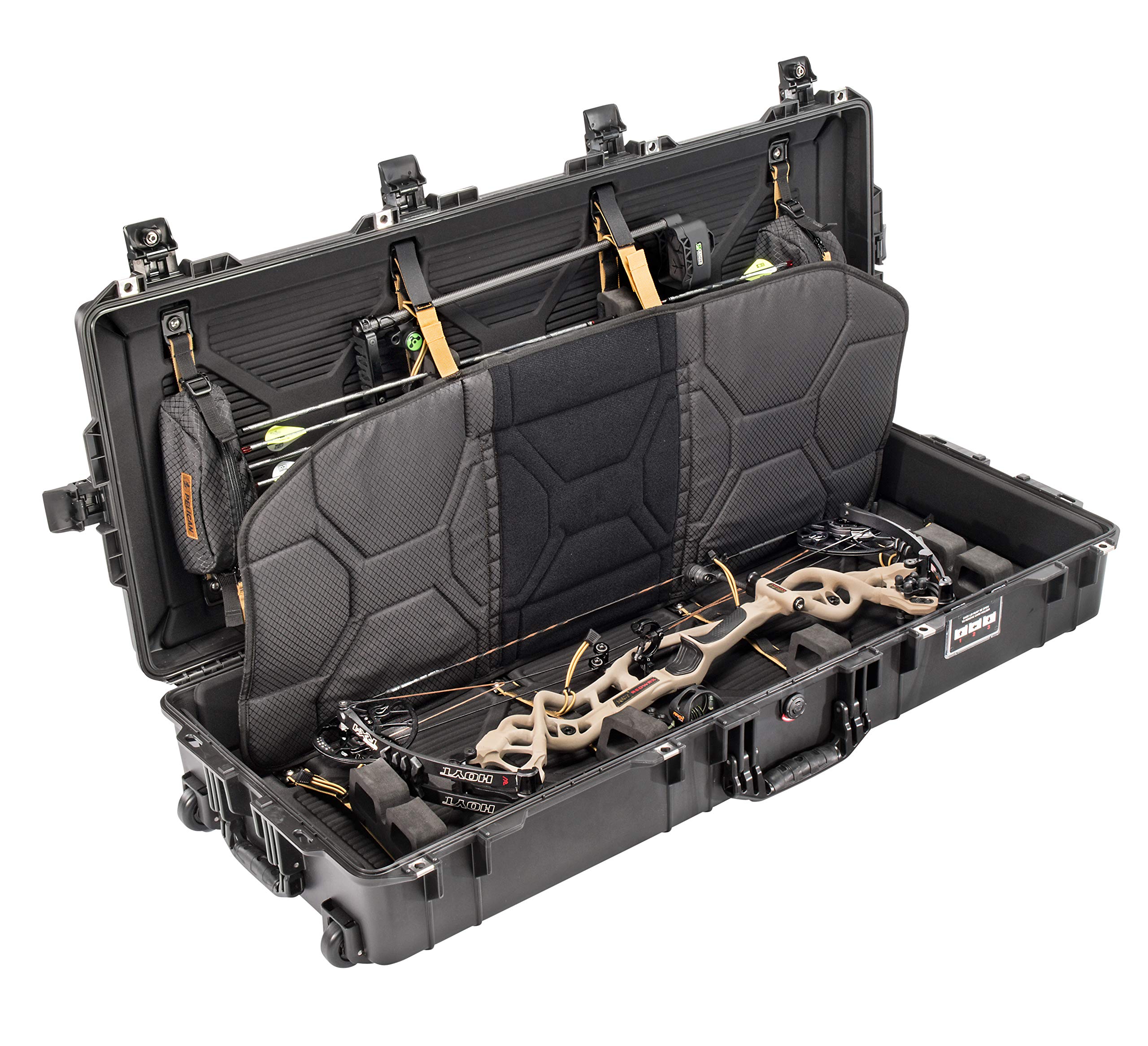 Pelican 1745airbow case foam inside guards valuable equipment.