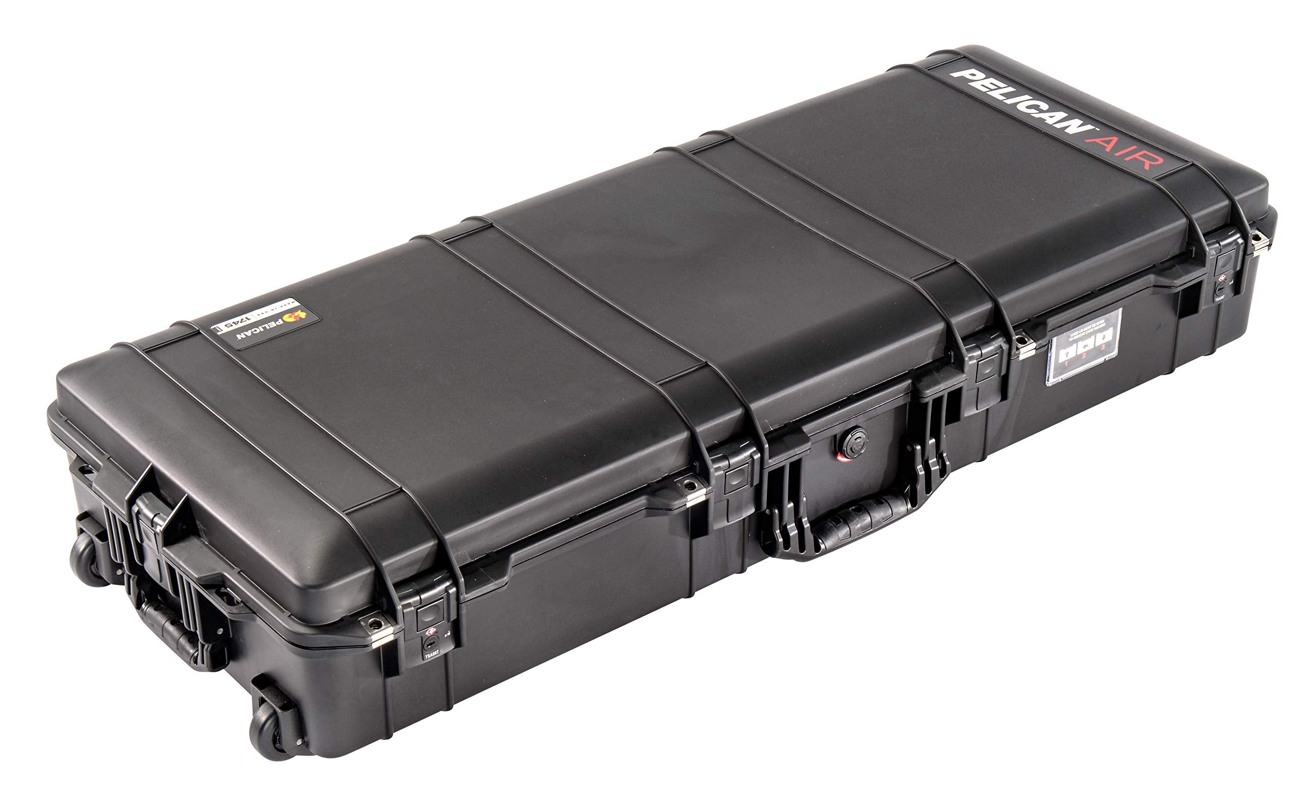 Pelican 1745airbow case locks offer secure, TSA-friendly access.