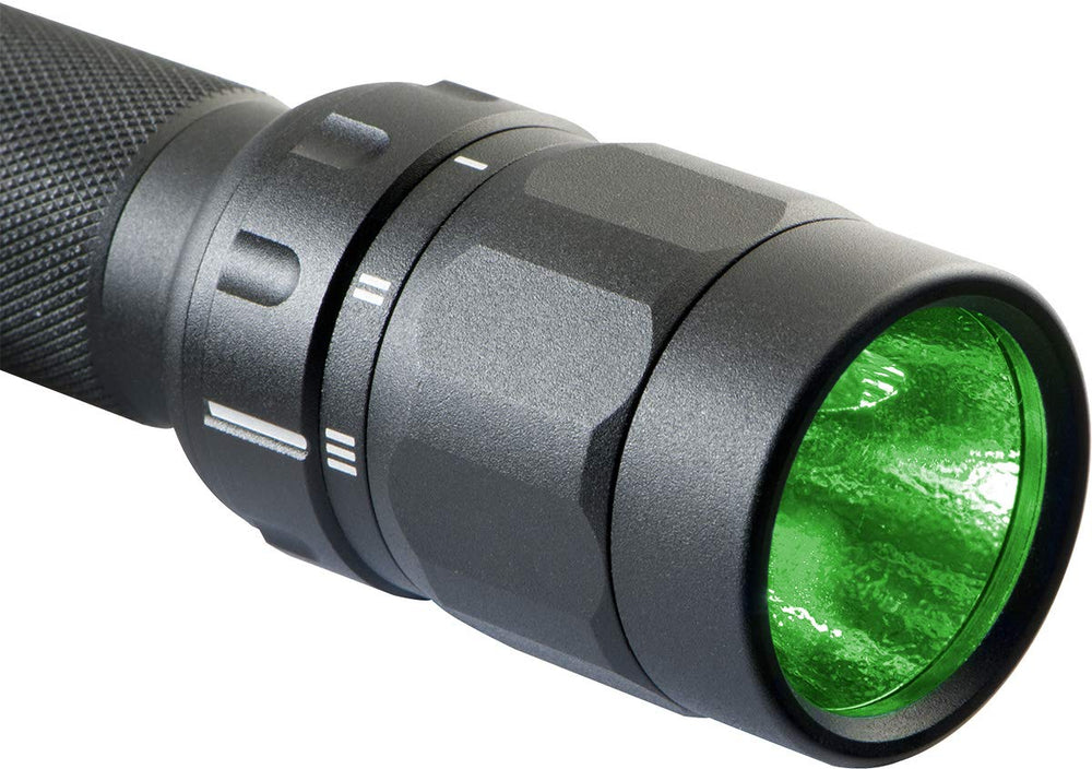 Pelican 2370 color options white red green suitable for signaling in low light.