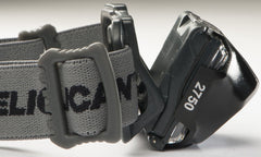 Pelican 2750C LED headlamp beam distance up to 90 meters for distance visibility.