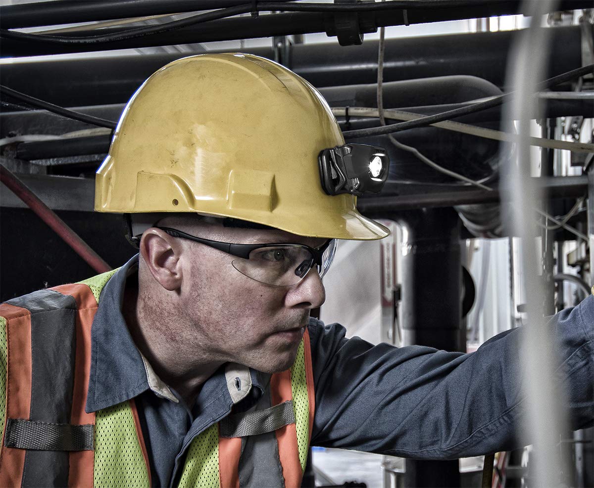 Pelican 2750C LED headlamp hands-free design supports rapid task completion.