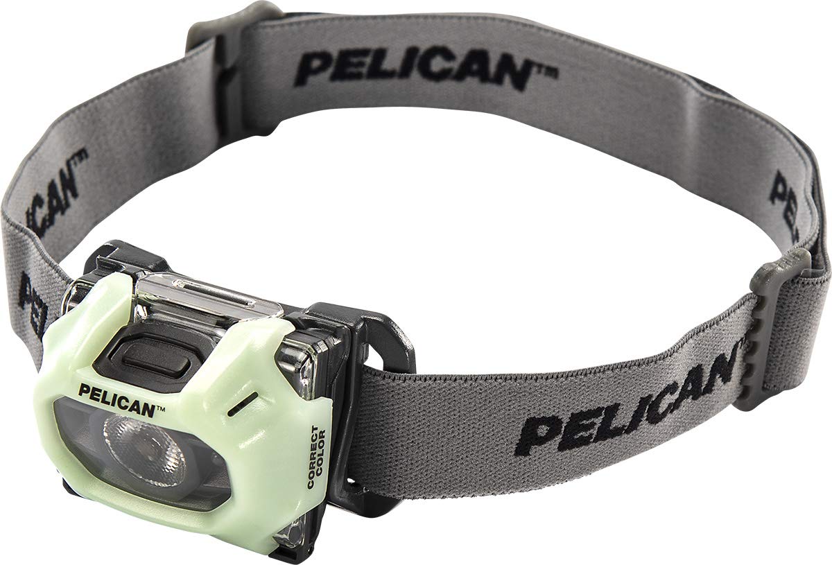 Pelican 2750C headlamp compact size and hands-free design for versatile use.