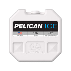 Pelican cooler ice pack 1lb front view for quick chilling.
