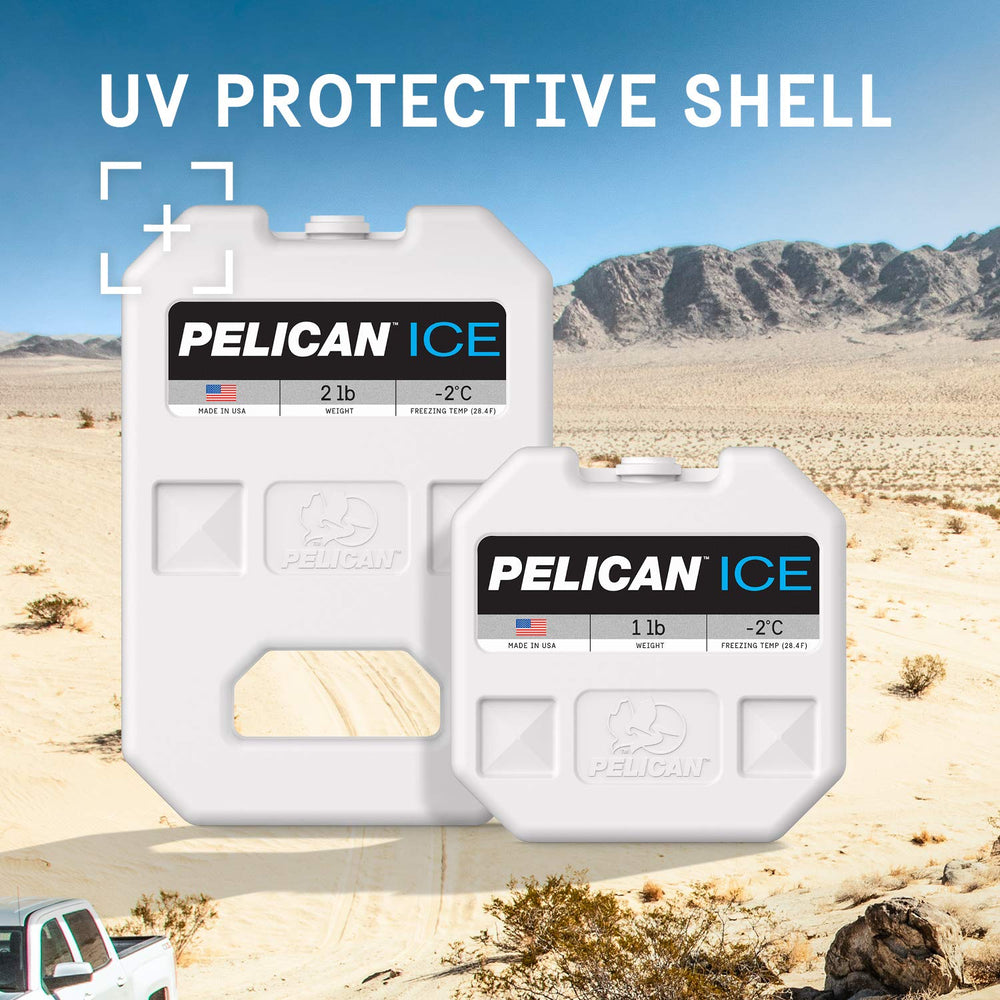 Pelican cooler ice pack fits Pelican coolers snugly.