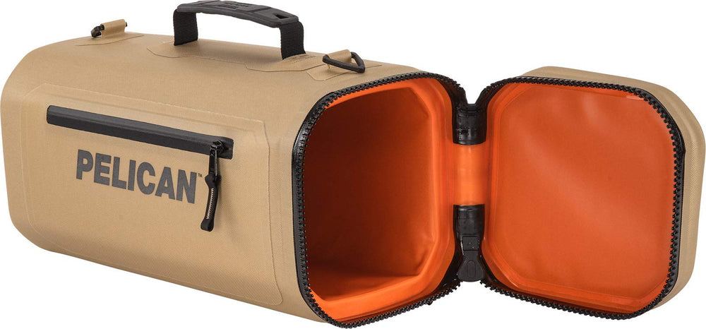 Pelican Dayventure Sling leak resistant zipper keeps ice and contents secure