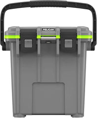Pelican Elite 20Qt side view emphasizing ergonomic carry handle for easy transport