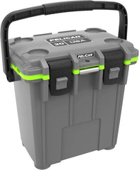 Pelican Elite 20Qt cooler close-up of rugged latches for tough outdoor use