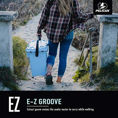 Pelican Elite 20Qt non-slip feet demo for stable placement on varied surfaces
