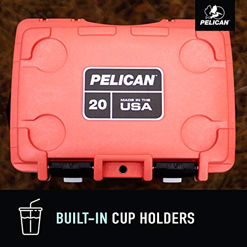Pelican Elite 20Qt tie-down slots featured for secure mounting