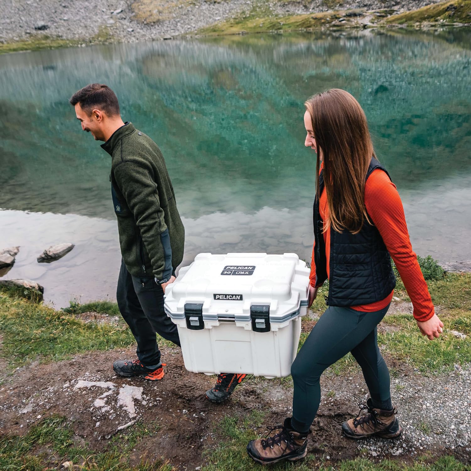 Pelican Elite cooler Made in USA with lifetime guarantee for lasting value