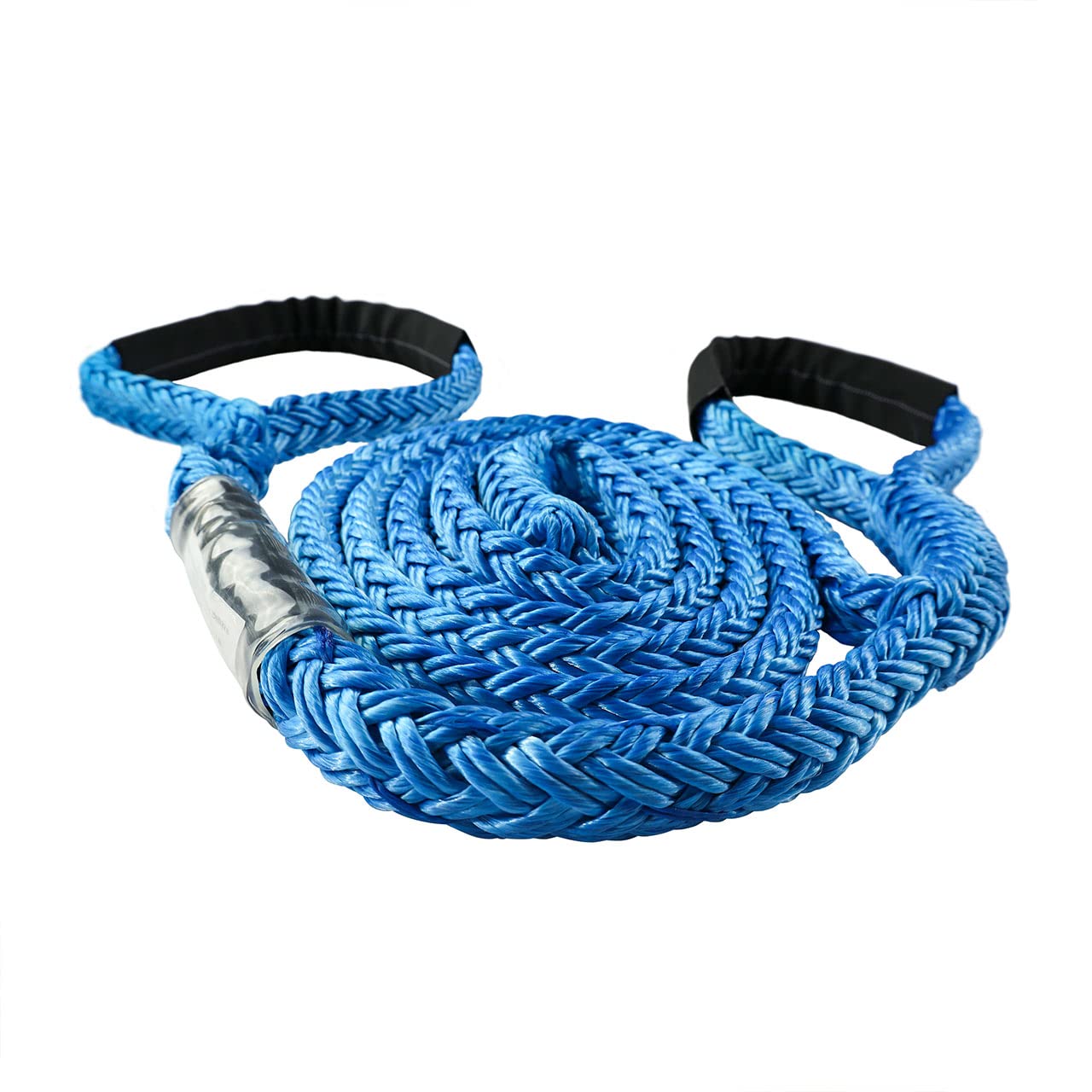 Pelican Rope Brainiac Whoopie Sling creates girth hitch around port-a-wrap for reliable setup.