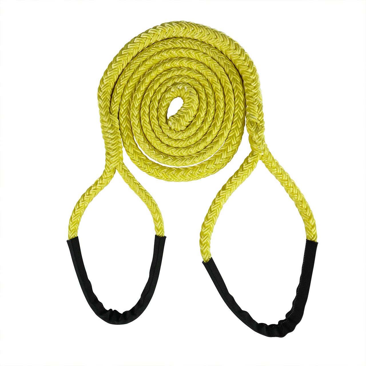 Pelican Rope Brainiac Whoopie Sling adjustable-length setup around a port-a-wrap.