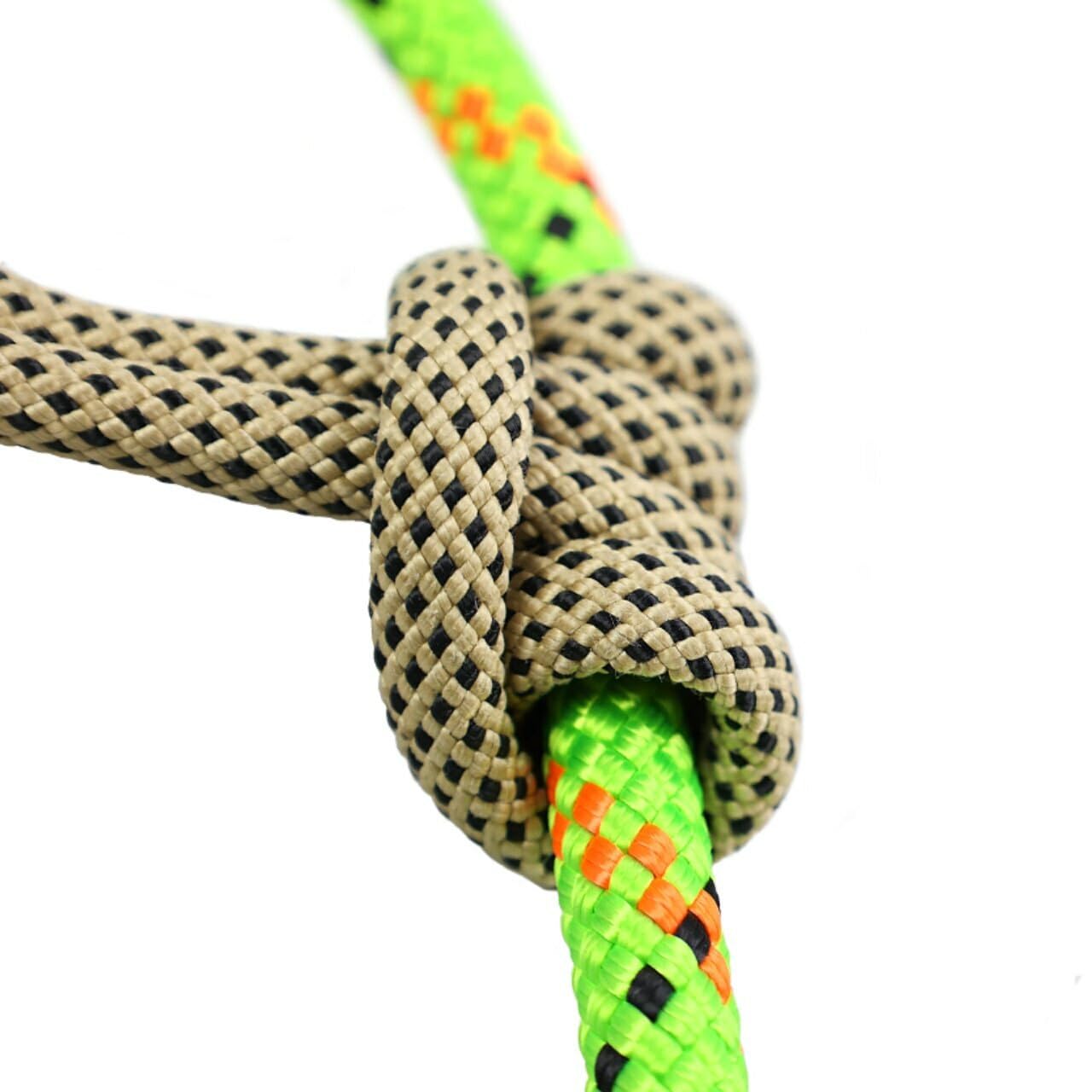 Pelican Rope Bulldog 10mm with Technora cover on nylon core showing durability