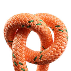 Pelican Rope composite double braid over nylon core provides strong shock load performance.
