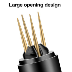 Pellet Bander Tool open design enables quick bait insertion and removal.