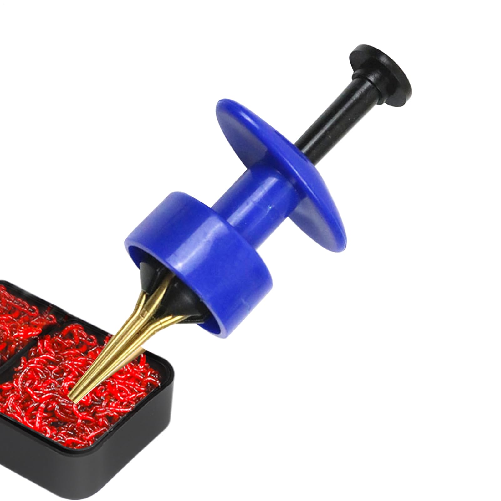 Pellet Bander Tool compact packaging for quick storage on trips.