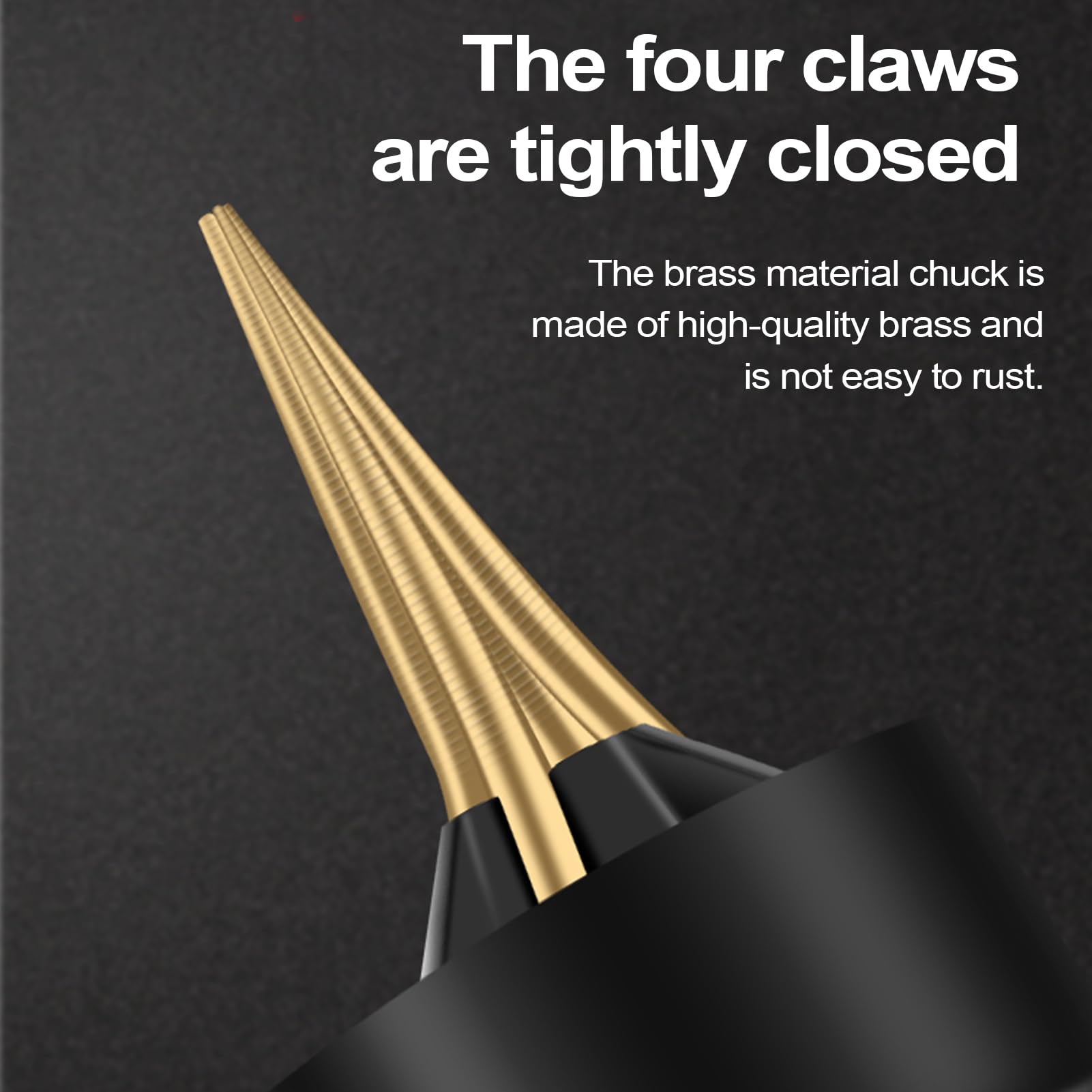 Pellet Bander Tool side view highlighting anti-slip design for stable lure placement.