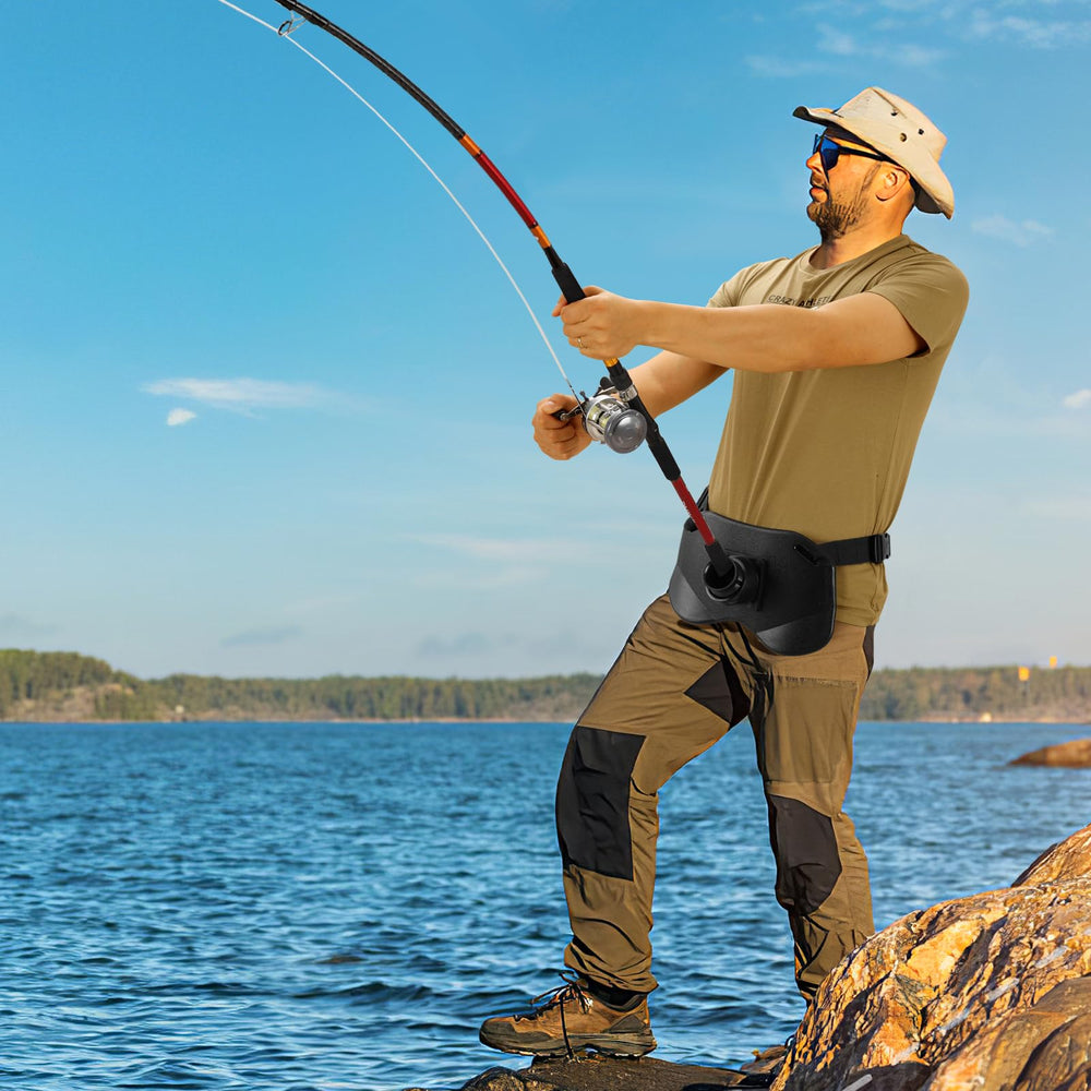 PELLOR easy-to-control grip promotes flexible rod handling.