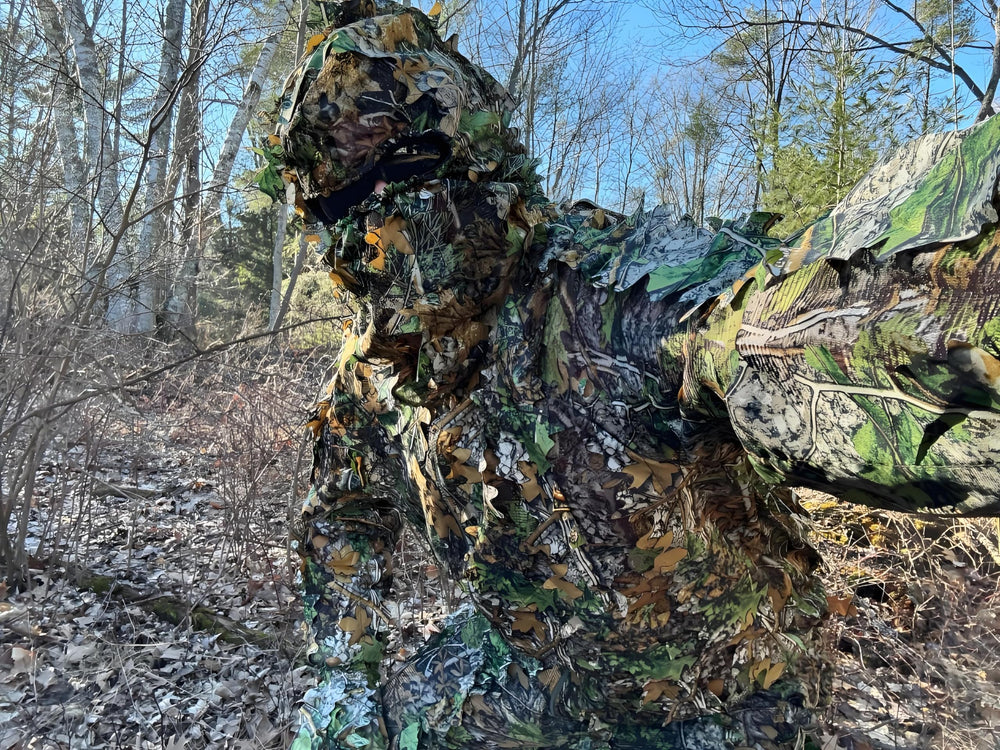 PELLOR Ghillie Suit size chart helps choose the right fit