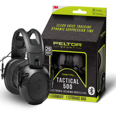 Peltor Sport Tac 500 black front view
