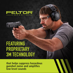 Peltor Sport Tac 500 black side view