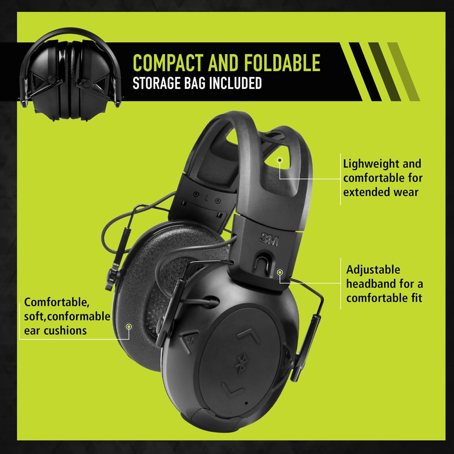 Peltor Sport Tac 500 soft ear cushions