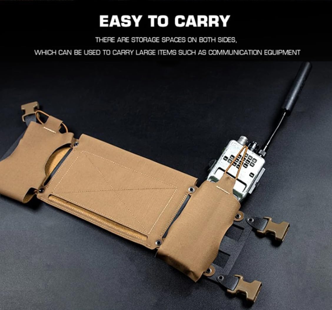 Peminkoo chest rig with 3-column MOLLE offers flexible setup options.