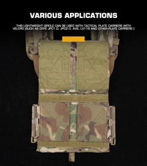 Peminkoo tactical waistband configured for multiple setup options