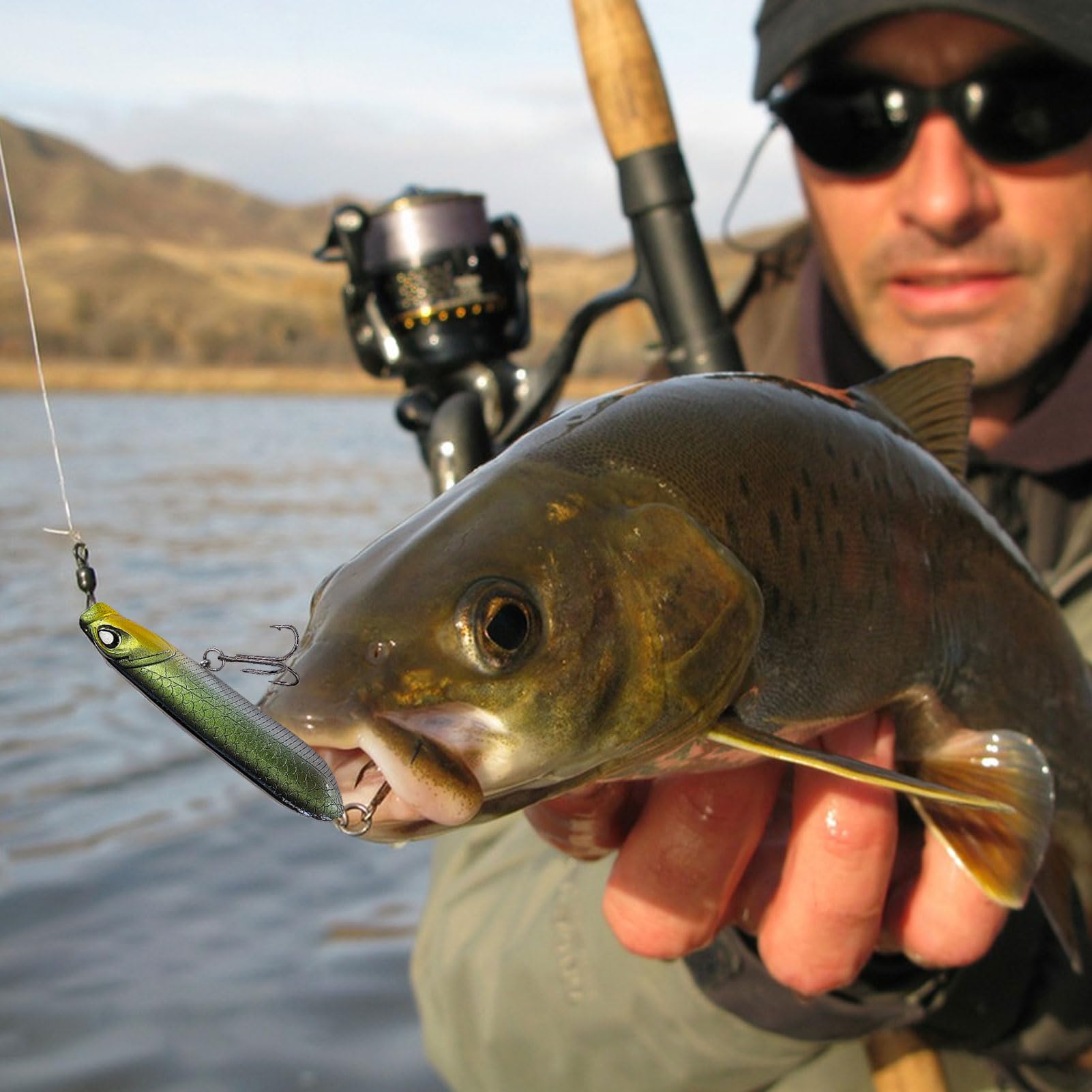 Pencil Popper lures with box packaging