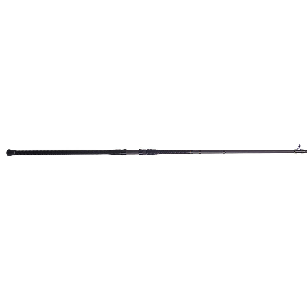 PENN Battalion II surf guides enable smooth line flow during heavy casts.