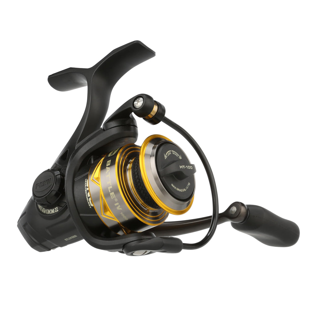 PENN Battle IV full-metal-body demonstrates durable construction for tough fights.